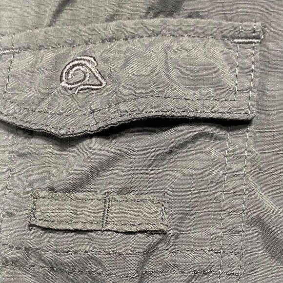 Craghoppers Shirt Mens XXL Grey Nosilife Insect Shield Vented Light Hiking Outdo - Picture 5 of 14